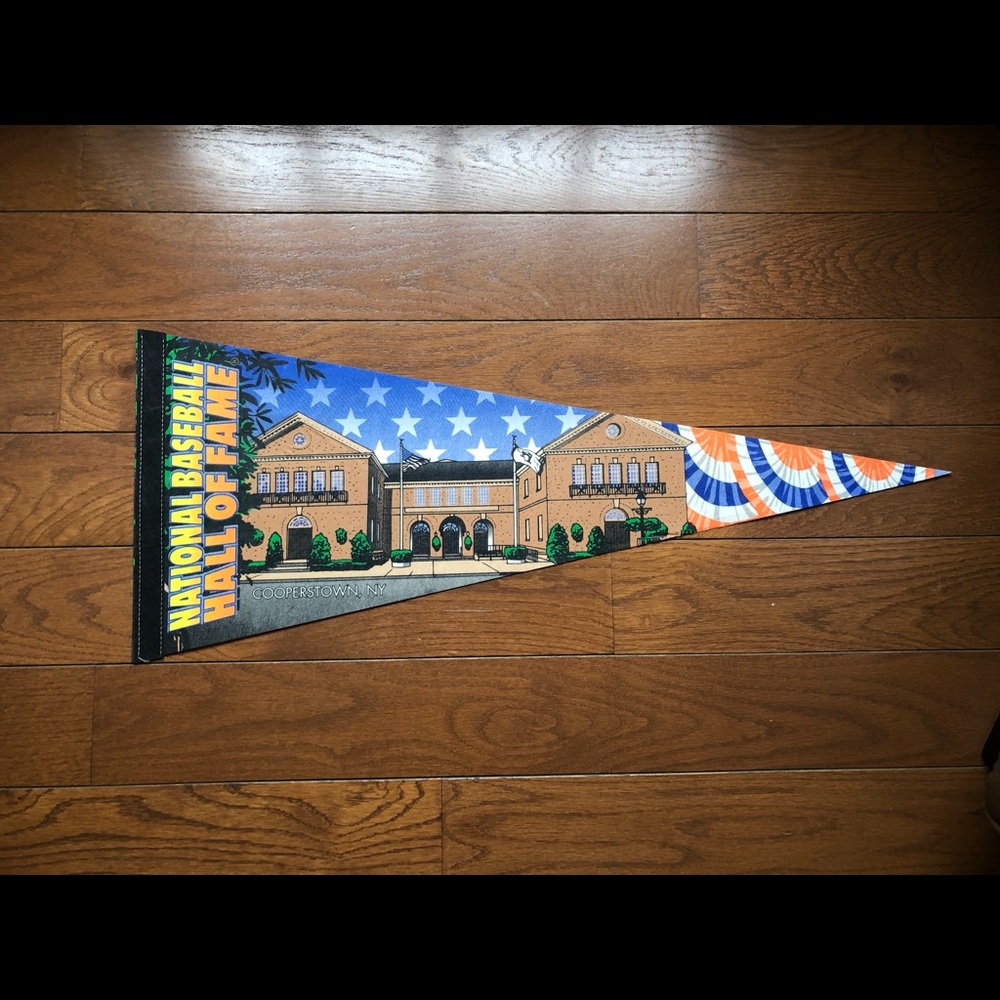 Vintage National Baseball Hall of Fame Pennant